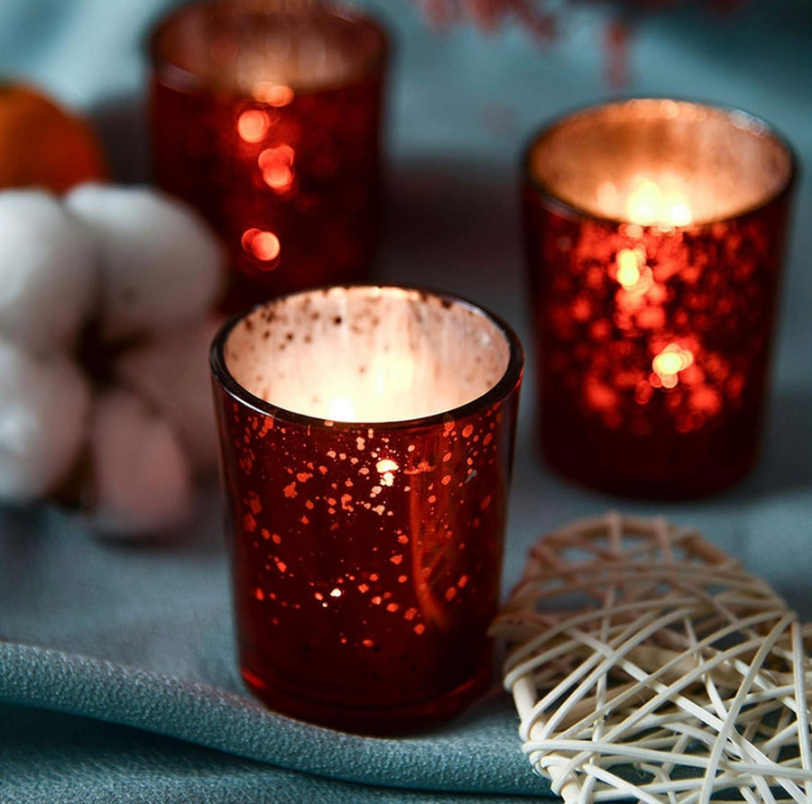 HOLIDAY RED CANDLE 4oz + 1 REFILL