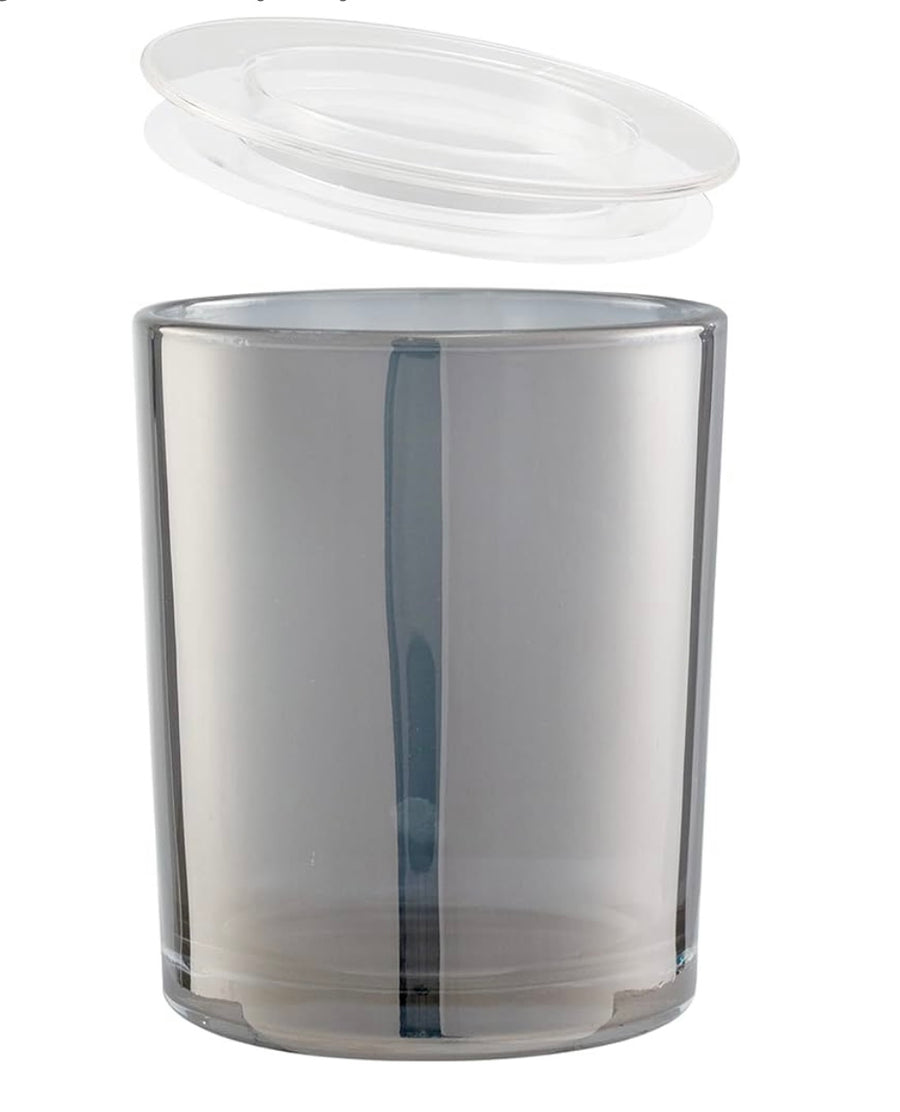 LUX GREY CANDLE 6oz + 1 REFILL